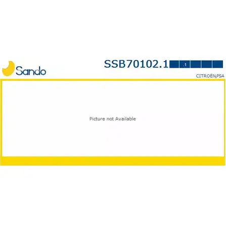 Рулевая рейка SANDO SSB70102.1 1266849591 DJGBI 0W0 EJ изображение 0
