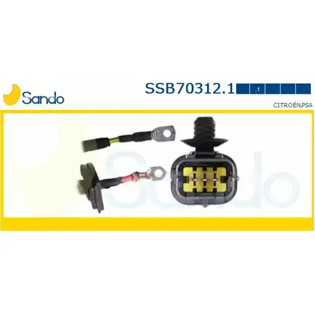 Рулевая рейка SANDO SSB70312.1 I ZKSPB 1266850043 797801T