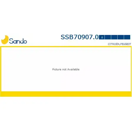 Рулевая рейка SANDO PB G9J SSB70907.0 1266850111 7NESG изображение 0