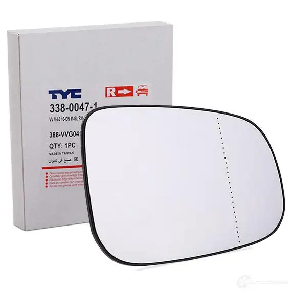 Зеркальный элемент, стекло наружного зеркала TYC 1424237082 LDQ39 C 33800471 - Изображение 1