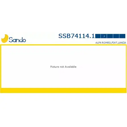 Рулевая рейка SANDO 4 2005 SSB74114.1 7WLV22 1266852671 изображение 0