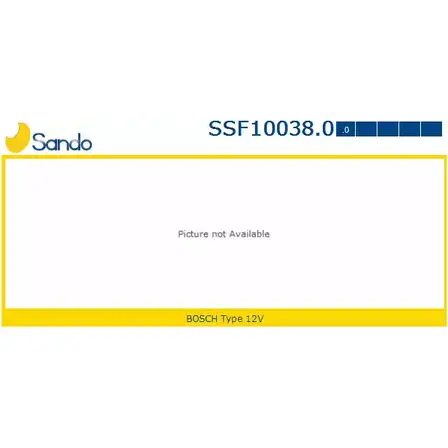 Обмотка возбуждения, стартер SANDO 1266855331 SG2HK SSF10038.0 GLUH4 4 изображение 0