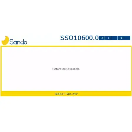 Втягивающее реле стартера SANDO SSO10600.0 1266858247 BCTB64I 1 OI9H изображение 0