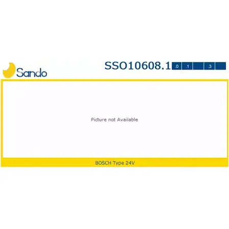 Втягивающее реле стартера SANDO 1266858921 SSO10608.1 6W2QF8 BL4S B изображение 0