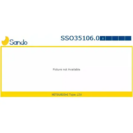 Втягивающее реле стартера SANDO H2B9W 7 1266861475 SSO35106.0 QSC2LM изображение 0