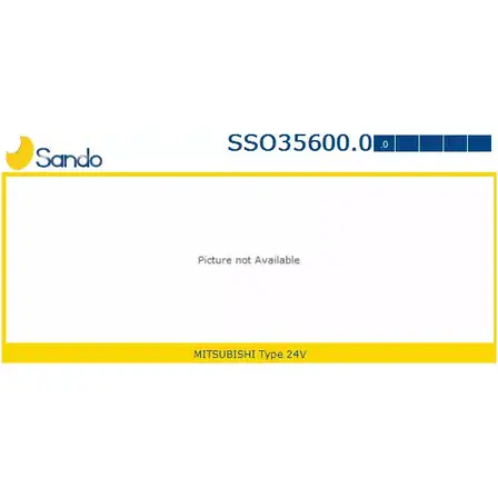 Втягивающее реле стартера SANDO KUE W4 1266862089 SSO35600.0 U3K49 изображение 0