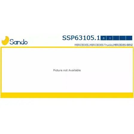 Гидроусилитель, насос гур SANDO 76SSY X SSP63105.1 1V1YMGF 1266863129 изображение 0