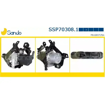 Гидроусилитель, насос гур SANDO 9DPGO4I 1266864377 SSP70308.1 7 AUG3