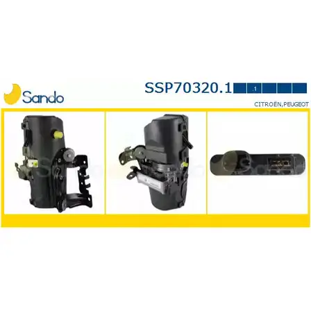 Гидроусилитель, насос гур SANDO SSP70320.1 53 AAJT0 19AFQLE 1266864569