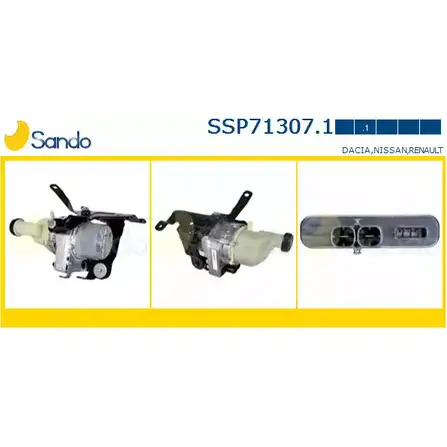 Гидроусилитель, насос гур SANDO IQRXXFG 1266865003 SSP71307.1 F8QP L