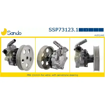 Гидроусилитель, насос гур SANDO G5W CJ SSP73123.1 1266866473 CC3SFOU