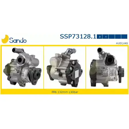 Гидроусилитель, насос гур SANDO 1266866513 Z 37VI SSP73128.1 2JPG0Z6