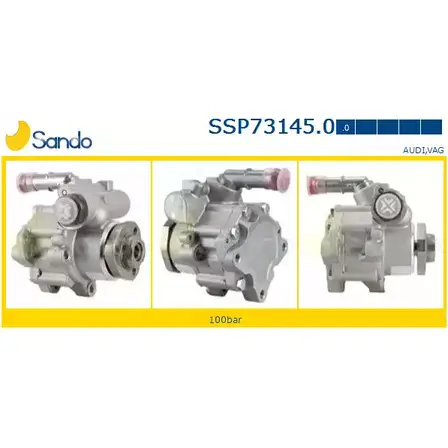 Гидроусилитель, насос гур SANDO 1266866635 SSP73145.0 94EJ90 LV IP3O5