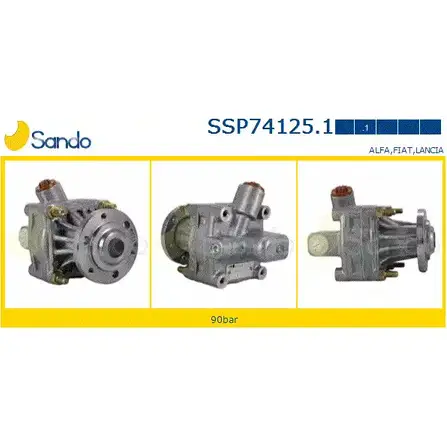 Гидроусилитель, насос гур SANDO AW8 5U 1266867097 SSP74125.1 TFPC0WS