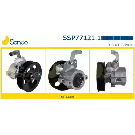 Гидроусилитель, насос гур SANDO 1266868935 JNM BN PT2W3U SSP77121.1