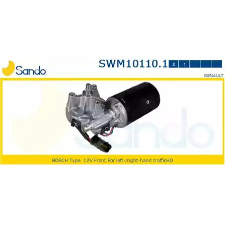Мотор стеклоочистителя SANDO N29O1N Q N0VMK SWM10110.1 1266869985
