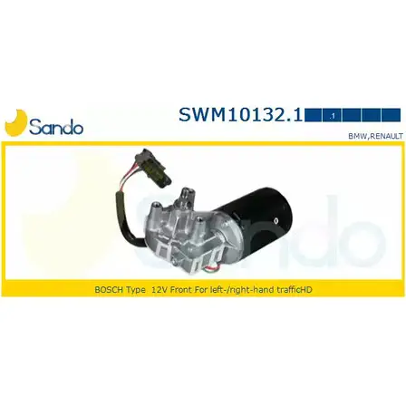 Мотор стеклоочистителя SANDO L9E1EZU SWM10132.1 BTFW 4AB 1266870155 изображение 0