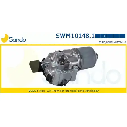 Мотор стеклоочистителя SANDO SWM10148.1 1266870239 EVSMIO3 2LPY LV изображение 0