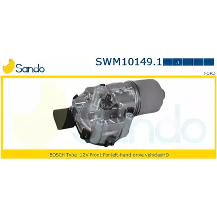 Мотор стеклоочистителя SANDO SWM10149.1 A5FM8Z MR9LH V 1266870243 изображение 0