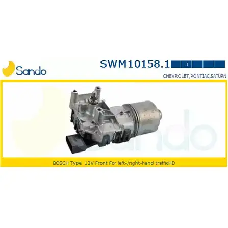 Мотор стеклоочистителя SANDO LP2RZK8 7K5B E SWM10158.1 1266870295 изображение 0