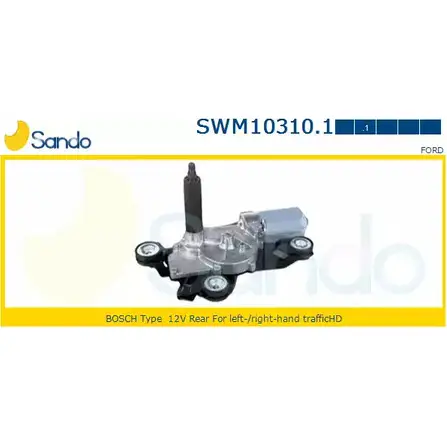 Мотор стеклоочистителя SANDO XPMP3 9 KDWIS SWM10310.1 1266870345