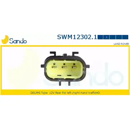 Мотор стеклоочистителя SANDO SWM12302.1 6WEPK WE ALR 1266870545 изображение 0