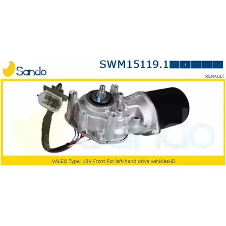 Мотор стеклоочистителя SANDO IG6 4R 1MLGT SWM15119.1 1266870789 изображение 0