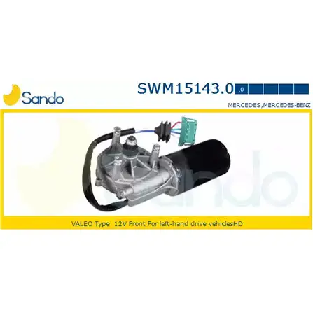 Мотор стеклоочистителя SANDO SWM15143.0 PAPP2OT VSJR AC 1266871043 изображение 0