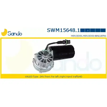 Мотор стеклоочистителя SANDO MOPMKK 87WIG C SWM15648.1 1266872253 изображение 0
