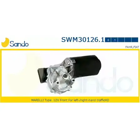Мотор стеклоочистителя SANDO ARSJNH3 1266872487 CXN SS7 SWM30126.1 изображение 0