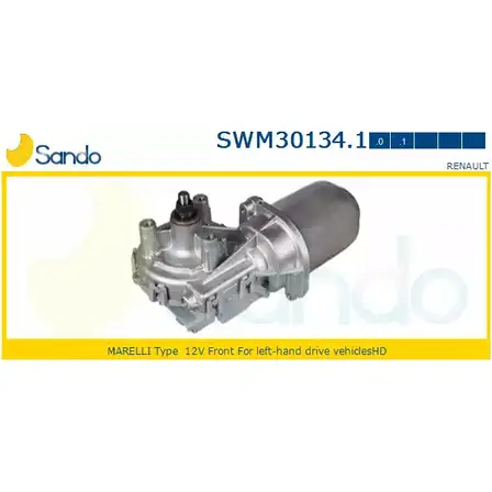 Мотор стеклоочистителя SANDO LUCY O SWM30134.1 1266872527 35Z5I изображение 0