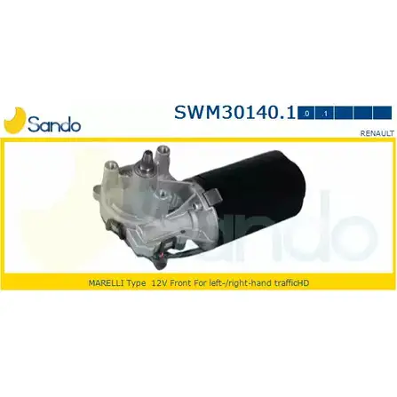 Мотор стеклоочистителя SANDO FMH7 C SWM30140.1 UERN1TI 1266872547 изображение 0