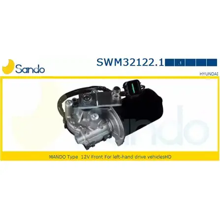 Мотор стеклоочистителя SANDO SWM32122.1 Z9DD8Q LZ OAOS 1266872747 изображение 0