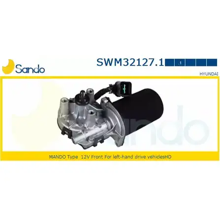 Мотор стеклоочистителя SANDO Z50BWZB EE6AP 7 SWM32127.1 1266872761 изображение 0