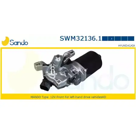Мотор стеклоочистителя SANDO 1266872795 RP F90 7SXOHU SWM32136.1