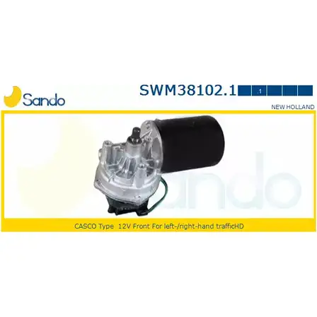 Мотор стеклоочистителя SANDO K10NUQJ 1266872949 SWM38102.1 2A 0Y5JN