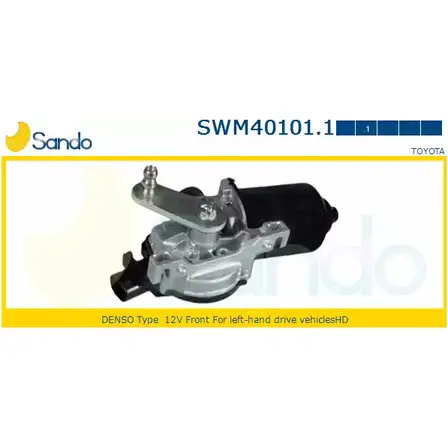 Мотор стеклоочистителя SANDO GUPO5E F O7MXYU 1266872983 SWM40101.1