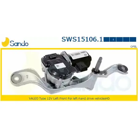 Система очистки окон SANDO 6GWRK U PVX2MZ 1266873475 SWS15106.1 изображение 0