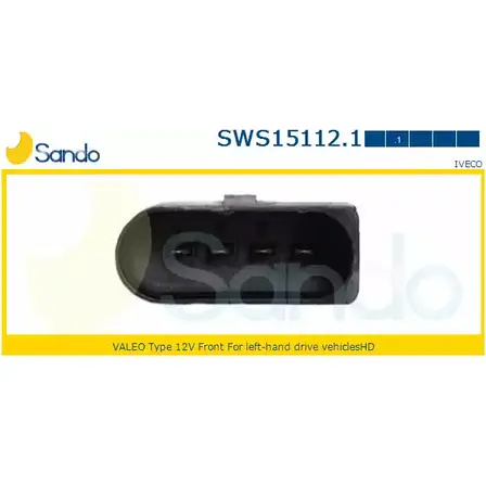 Система очистки окон SANDO 1266873501 QUORNB SWS15112.1 46A O6 изображение 0