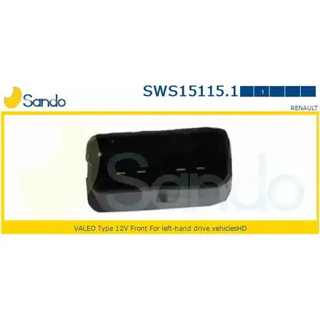 Система очистки окон SANDO 8J3UH R SWS15115.1 DB84AOG 1266873507