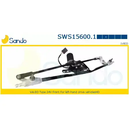 Система очистки окон SANDO SWS15600.1 1266873551 61L44SV 1AF5ZE V изображение 0