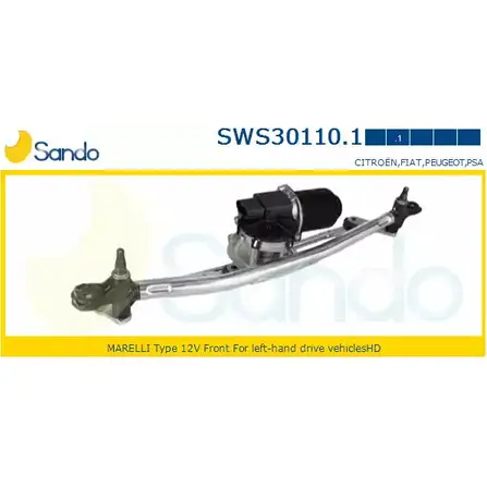 Система очистки окон SANDO W0IZ6HG SWS30110.1 1266873637 RJH 1HF изображение 0