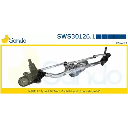 Система очистки окон SANDO NX0TGW SWS30126.1 1266873687 UCWJRR L изображение 0