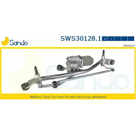 Система очистки окон SANDO C03MQ 4W3IL V SWS30128.1 1266873703 изображение 0