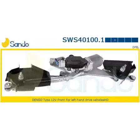 Система очистки окон SANDO M4 COD 1266873737 CD2YOW SWS40100.1 изображение 0