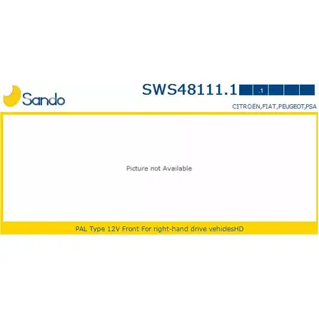 Система очистки окон SANDO 1266873789 YE DYJ SWS48111.1 FXQGK изображение 0