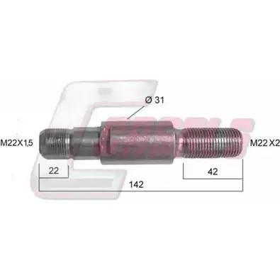 Болт колеса CASALS 1268830269 55DPKE F2 OZ80 21330