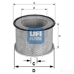 Воздушный фильтр UFI 1337007 5JII UVJ 8003453095328 27.032.00