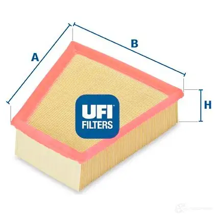 Воздушный фильтр UFI 8003453135796 30.132.00 YWY 5Z2 1337809