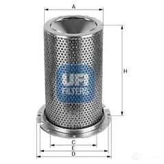 Воздушный фильтр UFI 27.038.00 03 IEMPH 8003453095380 1337012